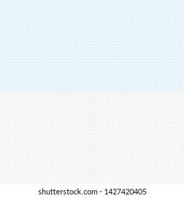 Vector simple graph paper seamless background. Abstract blueprint paper illustration
