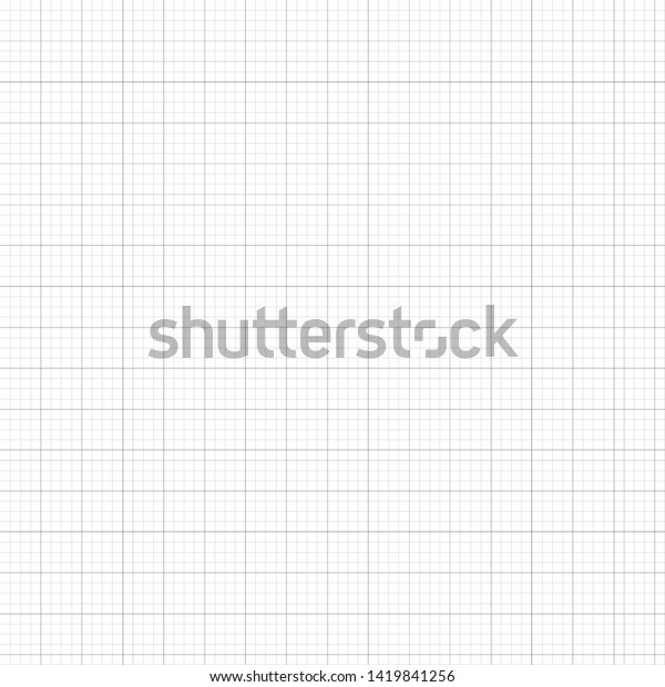 Vector Simple Graph Paper Seamless Background Stock Vector (Royalty ...