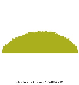 vector simple grass design style