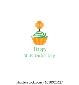 Vector simple illustration of Patricks Day symbol