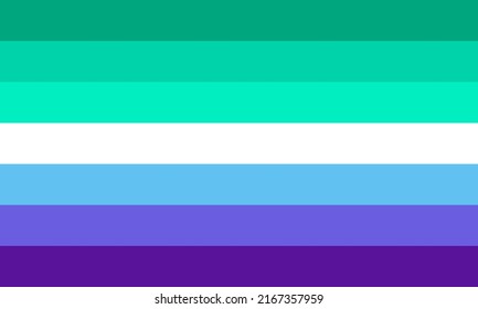 Vector of a simple illustration for website and content, flat style, pride flag, LGBTQ+, gay plag