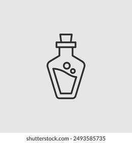 Vector Simple Isolated Potion Icon