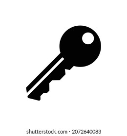 vector simple lock icon in flat style