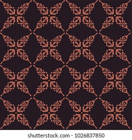 Vector simple moroccan pattern. Repetition eastern modern ornament