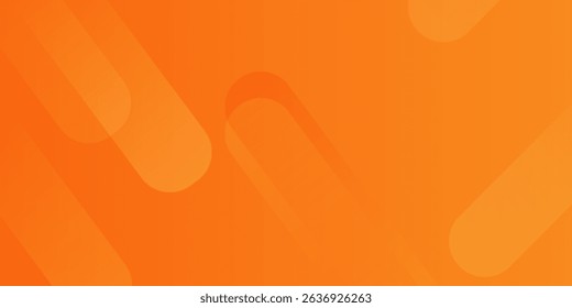 Vector simple orange background with diagonal lines. Dynamic shapes composition for top seller eps 10.