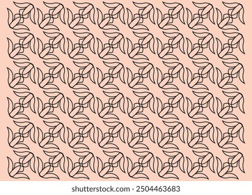 Vector simple pattern image and illustrator color editable design.