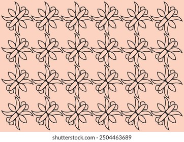 Vector simple pattern image and illustrator color editable design.