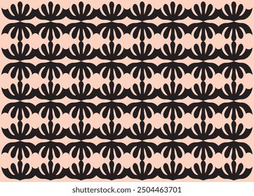 Vector simple pattern image and illustrator color editable design.