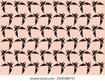 Vector simple pattern image and illustrator color editable design.