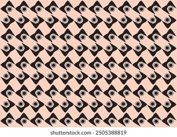 Vector simple pattern image and illustrator color editable design.