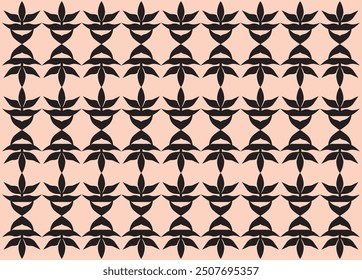 Vector simple pattern image and illustrator color editable design.
