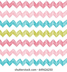 Vector simple pattern with zag zag. Background can be used for wallpapers, pattern fills, web page backgrounds, surface textures.