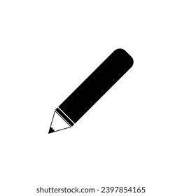 vector from a simple pencil, good vector for free icons and logos