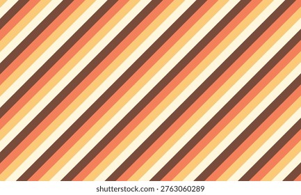 Vector Simple Retro Striped Background