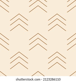 Vector simple Scandinavian seamless pattern 