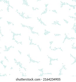 Vector simple seamless pattern of line art drops. Light sea drops. Doodles. Water sea decor for scrapbook, background, decoration, wallpaper, packing. Ocean waves, sea. Maritime backdrop