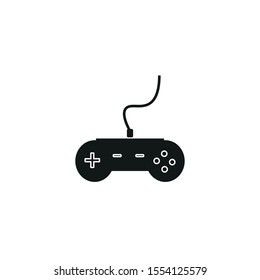 vector simple shapes icon of video game controller