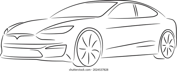 2,783 Sedan sketch Images, Stock Photos & Vectors | Shutterstock