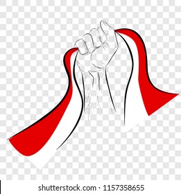 vector simple sketchy loading sign, at transparent effect background