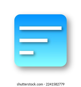 vector of simple Sort icon