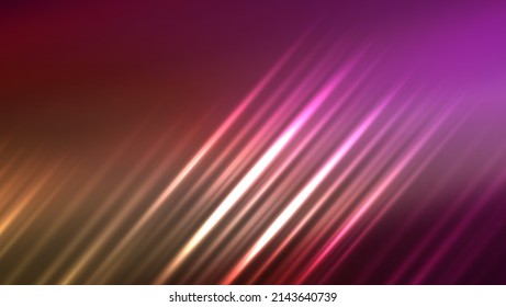 vector simulation of motion light trails. High definition editable vector