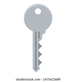 Vector Single Flat Modern Key Icon