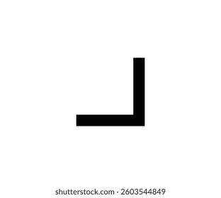 vector single icon arrow alternate down right fill with sharp style