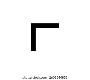 vector single icon arrow alternate up left fill with sharp style
