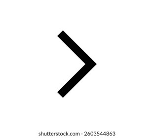 vector single icon arrow alternate right fill with sharp style