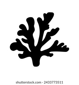 In: Vector Single Sea Coral. Doodle Illustrationen. Handgezeichnet, keine KI