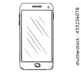 Vector Single Sketch Smartphone