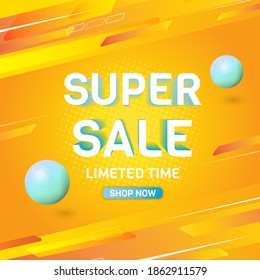 vector singles,day sale 12.12 yellow
background banner template Shopping day sale poster