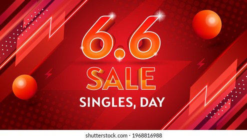 vector singles,day sale6.6
background banner template Shopping day sale poster flash sale