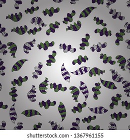 Vector sketch. It can be used on mug prints, baby apparels, wallpaper, wrapping boxes etc. Pattern white, black and violet on colors. Seamless Cute fabric pattern. Abstract doodles pattern. - stock.
