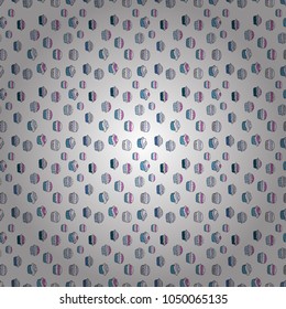 Vector sketch. Can use for birthday card, the children menu, packaging, textiles, fabrics, wallpaper. Isolated in white, neutral and blue colors. Seamless pattern with sweets - ice cream, cupcakes.