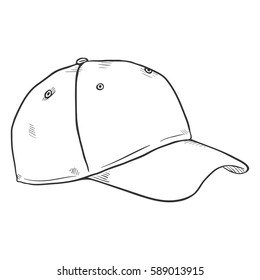 Baseball Hat Doodle Images, Stock Photos & Vectors | Shutterstock