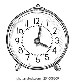 3,173 Digital clock sketch Images, Stock Photos & Vectors | Shutterstock