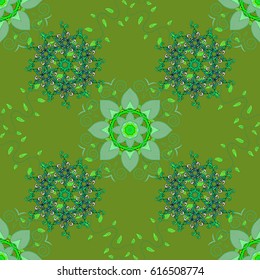 Vector sketch of colored mehndi mandala on. Traditional indian style, ornamental floral elements for henna tattoo, colored stickers, flash temporary tattoo, mehndi and yoga design, cards and prints.