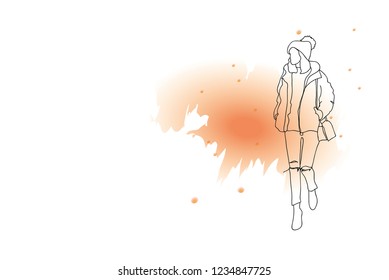 vector sketch design fashion