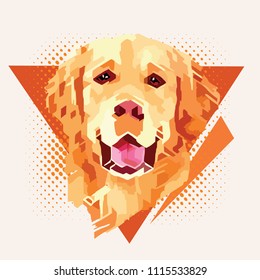vector sketch dog