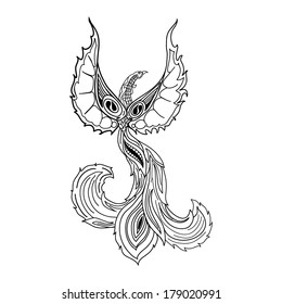 Vector sketch Firebird