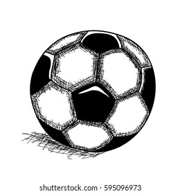 Vector sketch of a football sword.