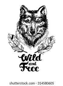 1,798 Wolf feathers Stock Illustrations, Images & Vectors | Shutterstock