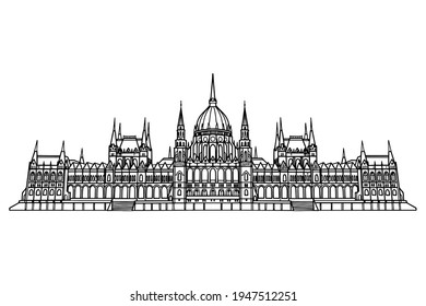 296 Hungarian Parliament Building Stock Vectors, Images & Vector Art ...