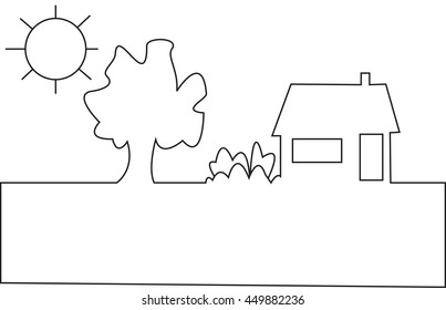 vector sketch illustration
