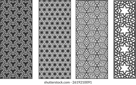 Vector boceto ilustración diseño de fondo patrón abstracto moderno minimalista