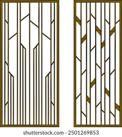 Vector sketch illustration of modern warehouse background pattern backdrop design