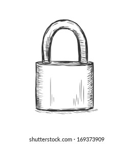 Sketch Lock Images, Stock Photos & Vectors | Shutterstock