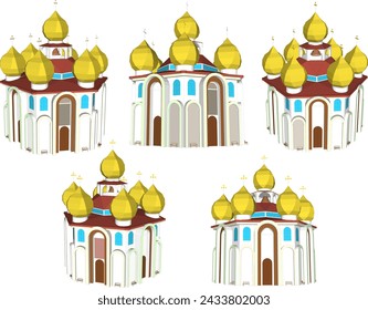 Vector sketch illustration vintage classic old church architectural drawing design