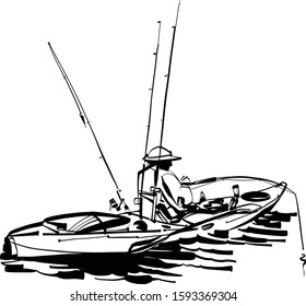 Download Kayak at Sea Stock Illustrations, Images & Vectors ...